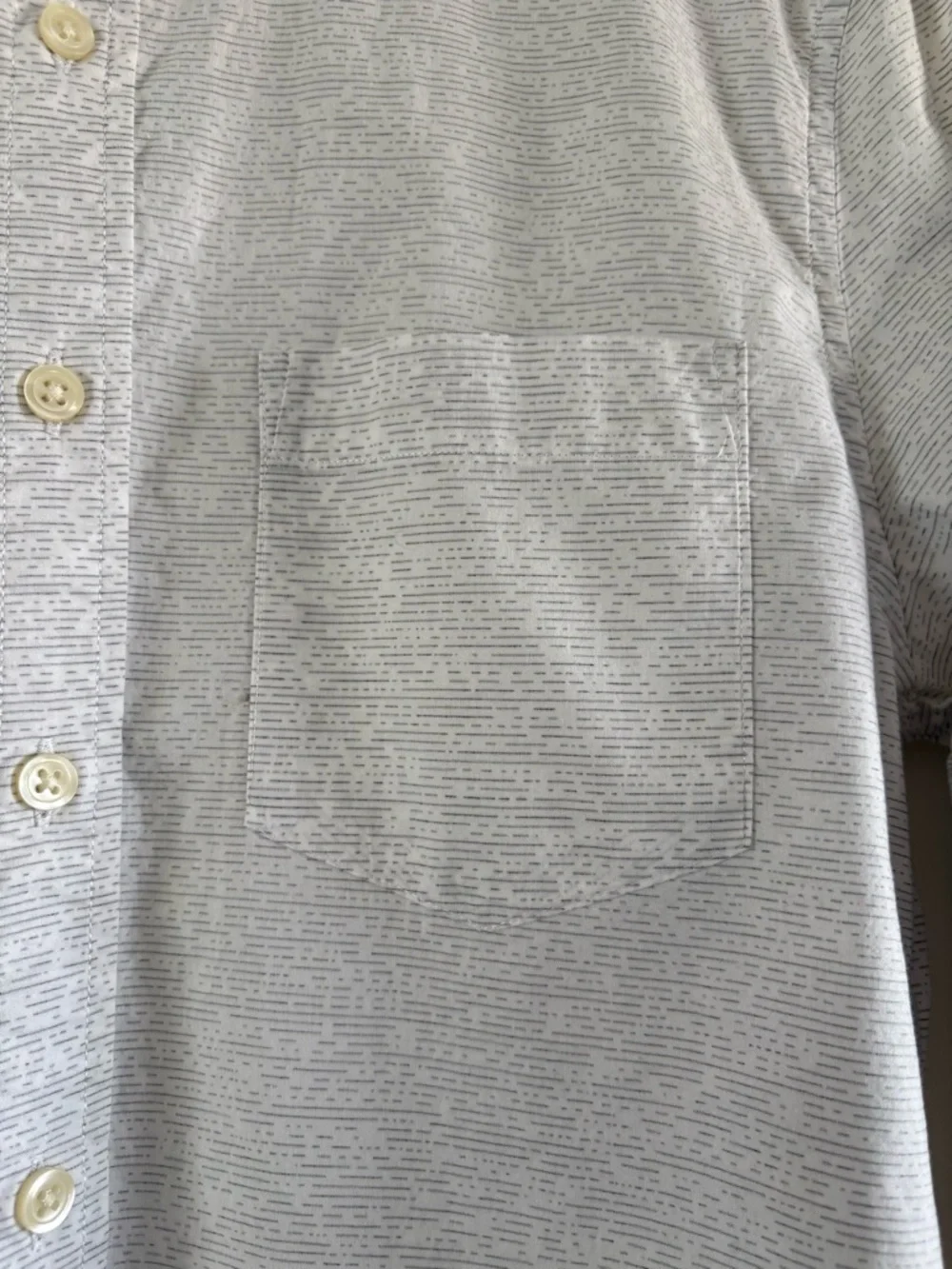 Banana Republic Light Gray Button-Down Shirt Men’s XS - Picture 6 of 6